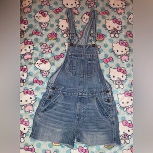 vintage American eagle overalls